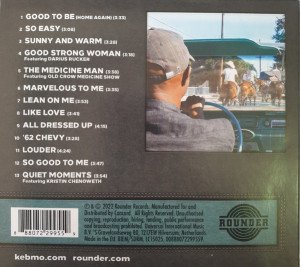 KEB' MO' - GOOD TO BE... (2022) - CD DIGIPACK SIFIR