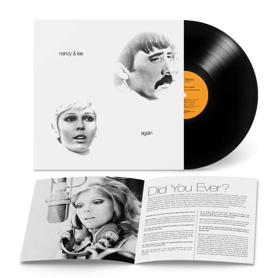 NANCY SINATRA & LEE HAZLEWOOD - NANCY & LEE AGAIN (1972) -  LP 2023 EDITION GATEFOLD SIFIR PLAK