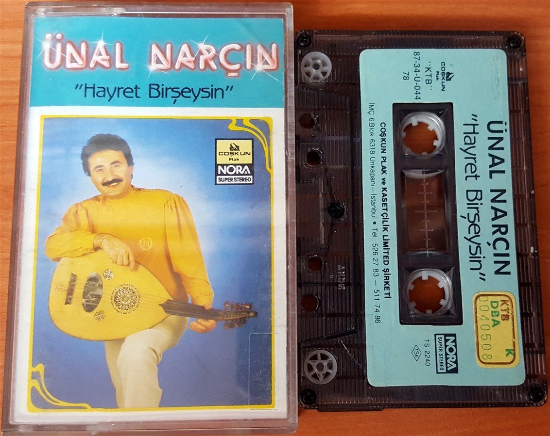 ÜNAL NARÇIN - HAYRET BİRŞEYSİN KASET 2.EL