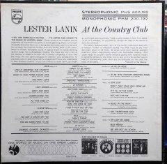 LESTER LANIN - AT THE COUNTRY CLUB - PLAK 2.EL