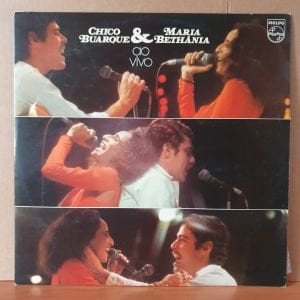 CHICO BUARQUE & MARIA BETHANIA - AO VIVO (1975) - LP 2.EL PLAK