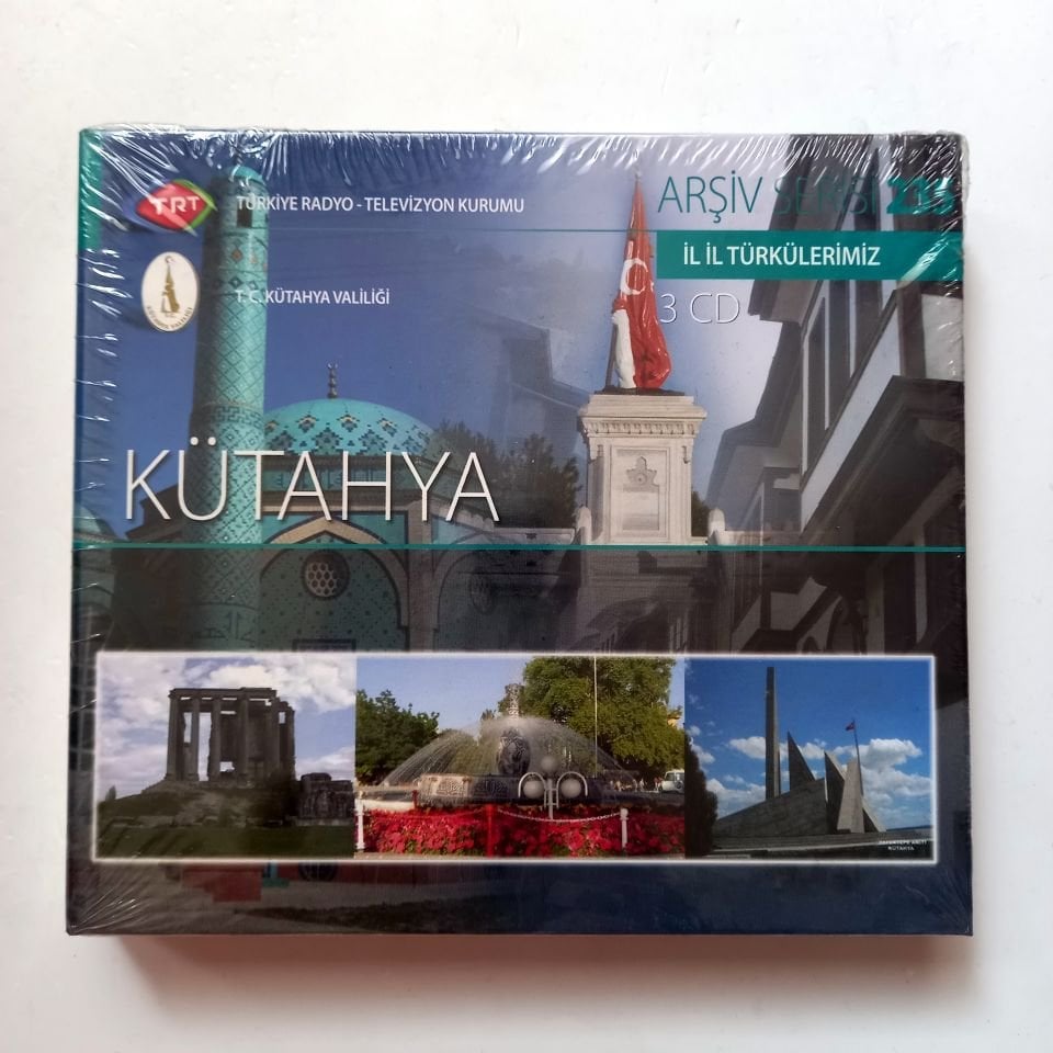 KÜTAHYA / İL İL TÜRKÜLERİMİZ / TRT ARŞİV SERİSİ 235 - 3CD SIFIR