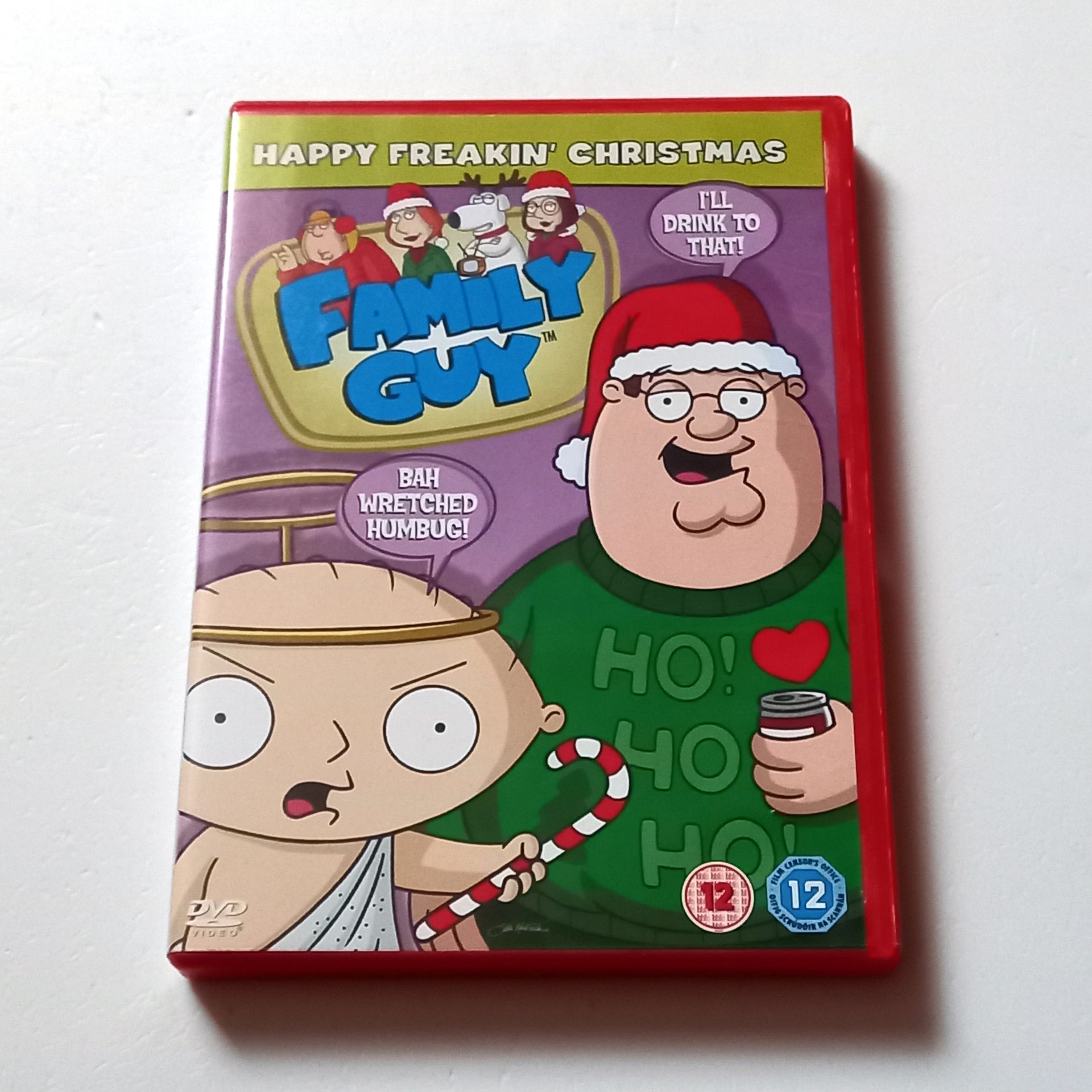 FAMILY GUY HAPPY FREAKIN' CHRISTMAS - ANİMASYON - SES.: SETH MACFARLANE, SETH GREEN - DVD 2. BÖLGE TÜRKÇE ALTYAZI YOKTUR 2.EL