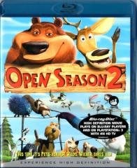 OPEN SEASON 2 - ÇILGIN DOSTLAR - ÇİZGİ FİLM - BLU-RAY 2.EL