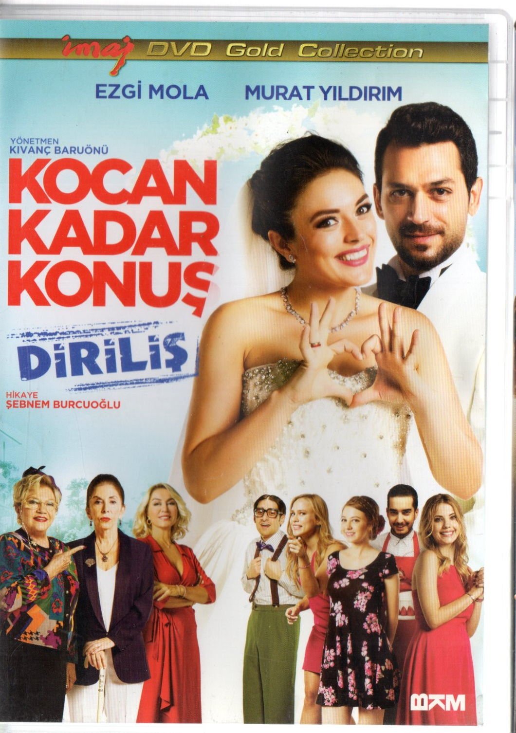 KOCAN KADAR KONUŞ DİRİLİŞ - EZGİ MOLA - DVD 2.EL
