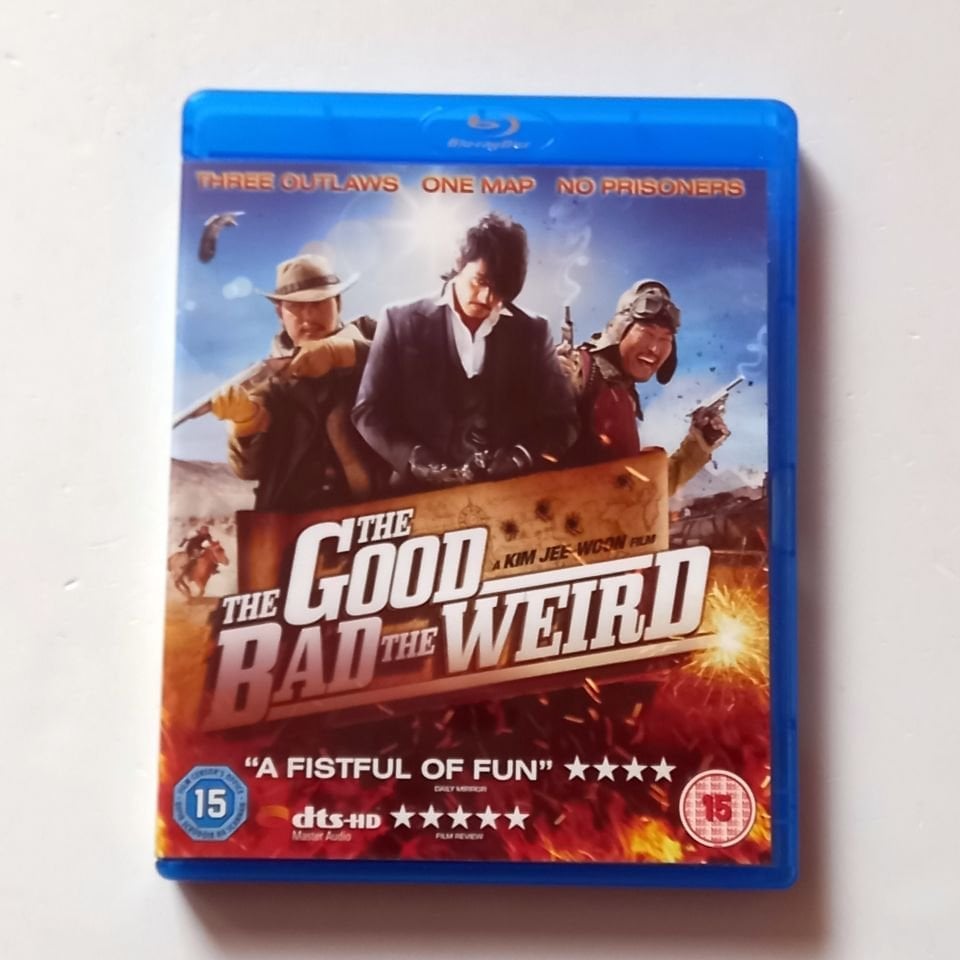THE GOOD THE BAD THE WEIRD - SONG KANG-HO, LEE BYUNG-HUN, JUNG WOO-SUNG - YÖN.: KIM JEE-WOON - BLU-RAY BÖLGE B 2.EL TÜRKÇE ALTYAZI YOKTUR