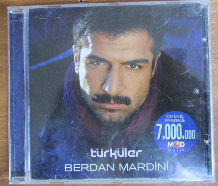 BERDAN MARDİNİ - TÜRKÜLER CD 2.EL