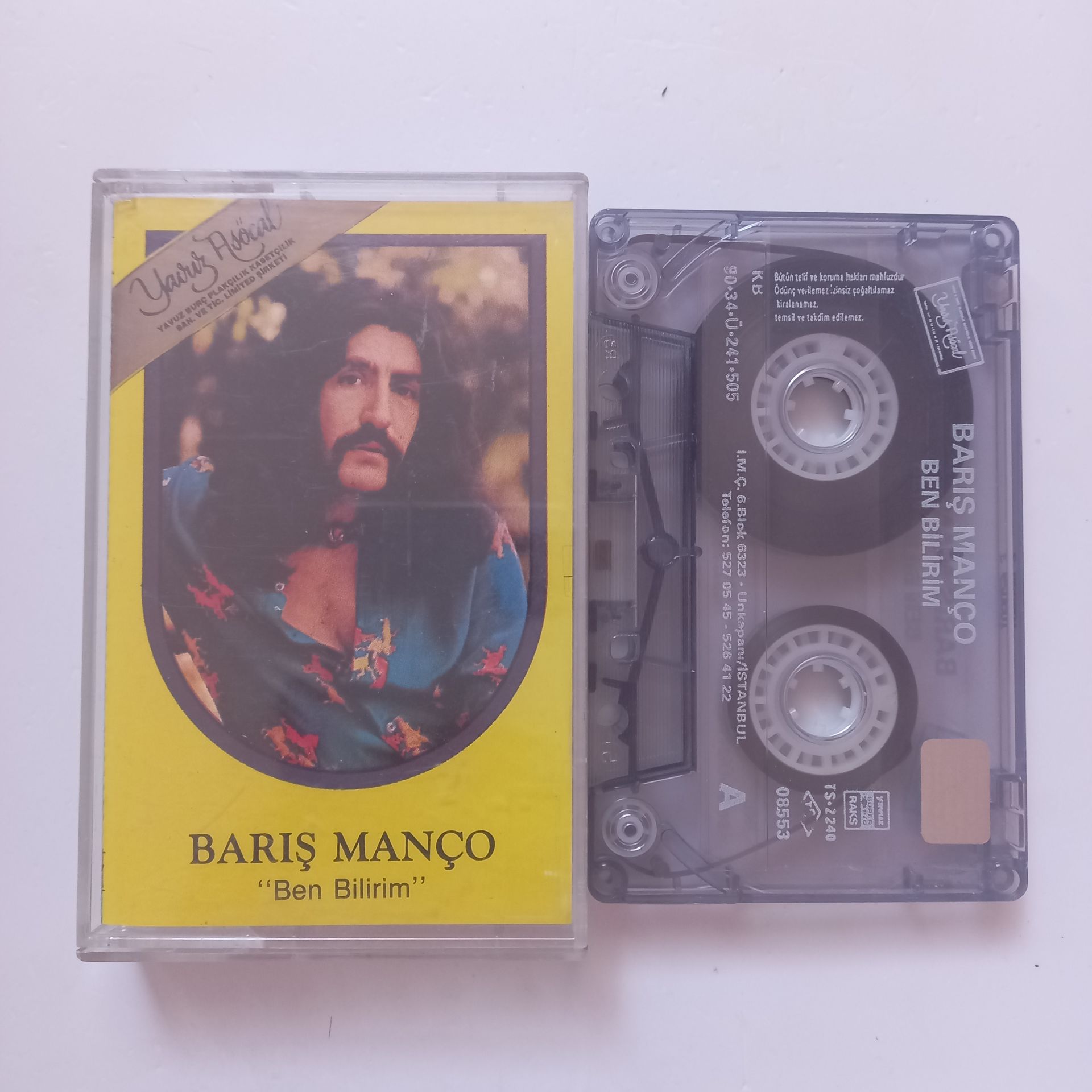 BARIŞ MANÇO - BEN BİLİRİM (1990) - KASET 2.EL