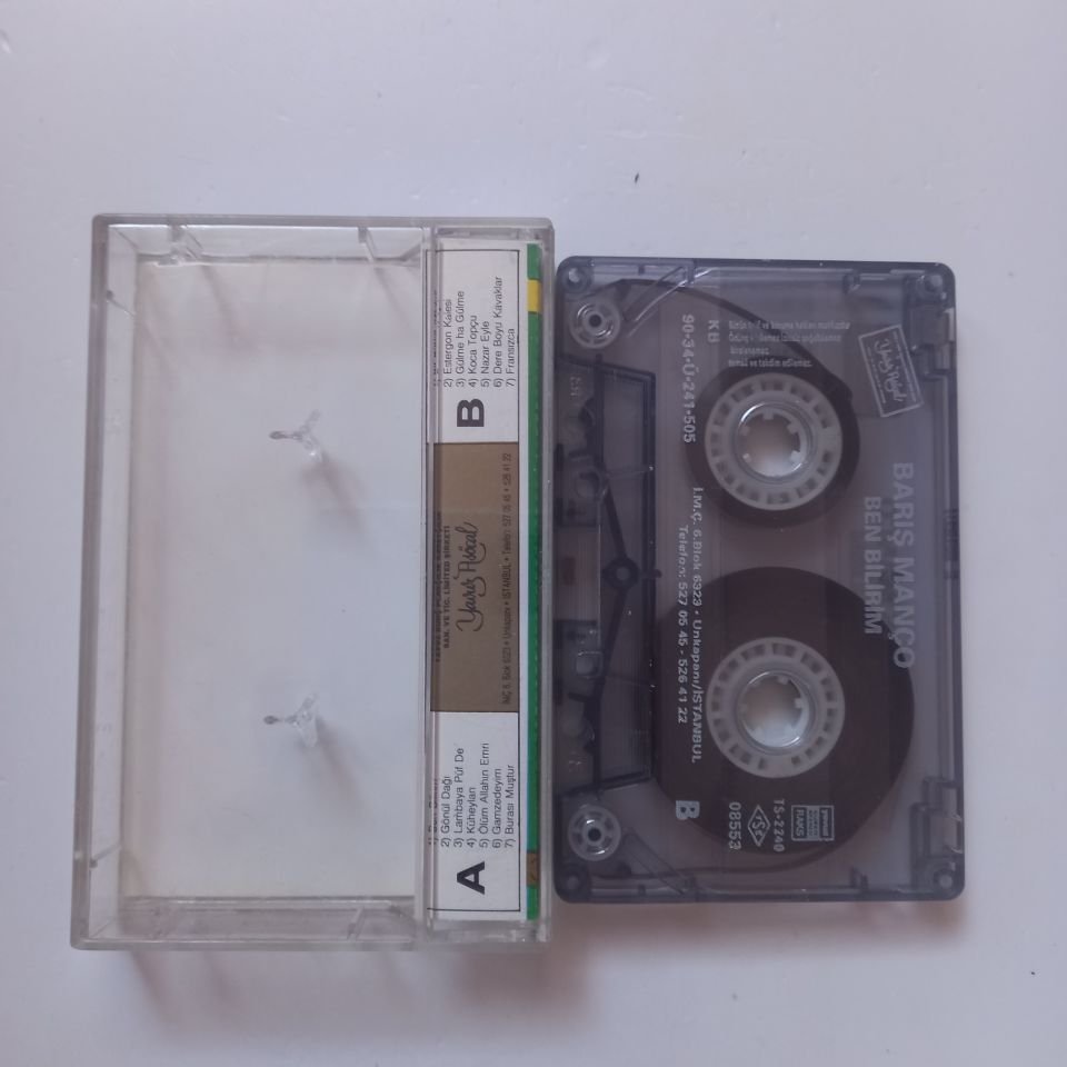 BARIŞ MANÇO - BEN BİLİRİM (1990) - KASET 2.EL