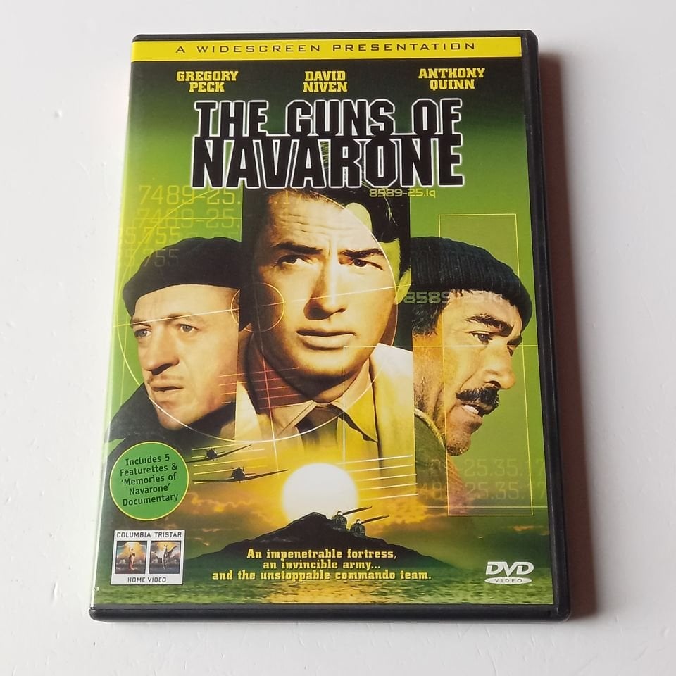 THE GUNS OF NAVARONE - GREGORY PECK, DAVID NIVEN, ANTHONY QUINN - YÖN.: J. LEE THOMPSON - DVD 2.EL