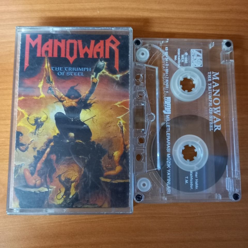 MANOWAR - THE CRIUMPH OF STEEL (1992) - KASET 2.EL