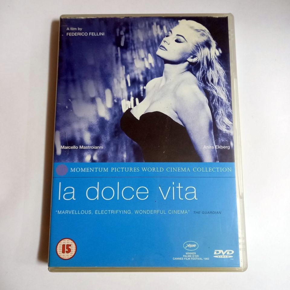 LA DOLCE VITA - MARCELLO MASTROIANNI, ANITA EKBERG, YÖN.: FEDERICO FELLINI - DVD 2.EL TÜRKÇE ALTYAZI YOKTUR