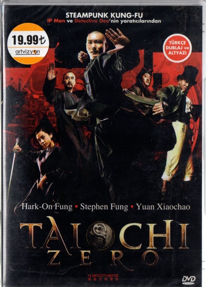 TAI CHI ZERO - STEAMPUNK KUNG-FU - STHEPEN FUNG - DVD AMBALAJINDA SIFIR
