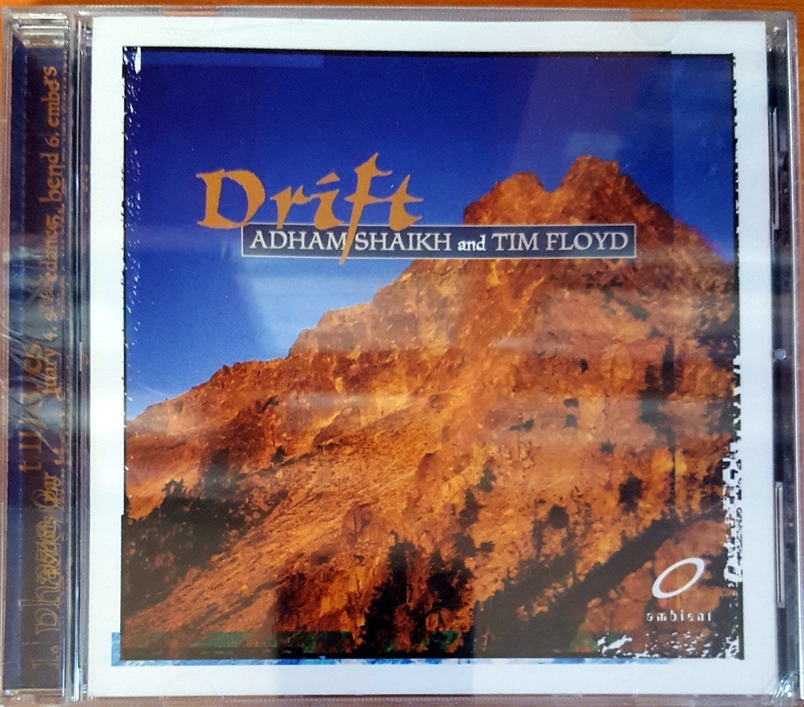 ADHAM SHAIKH AND TIM FLOYD - DRIFT (1996) INSTINCT RECORDS CD SIFIR