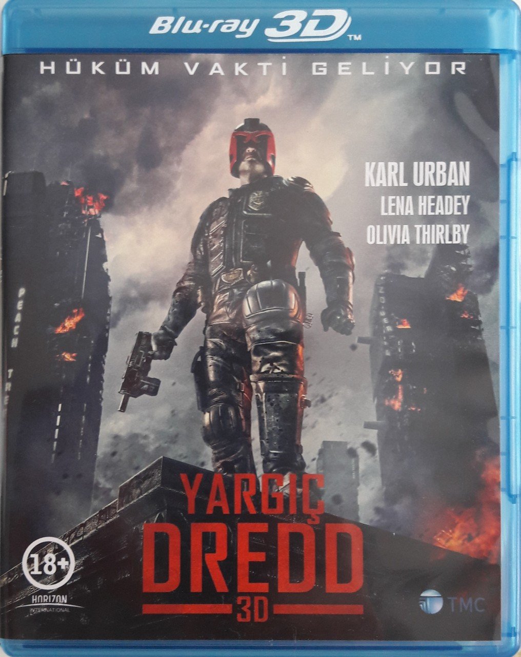 YARGIÇ - DREDD - KARL URBAN - 3DBLU-RAY 2.EL
