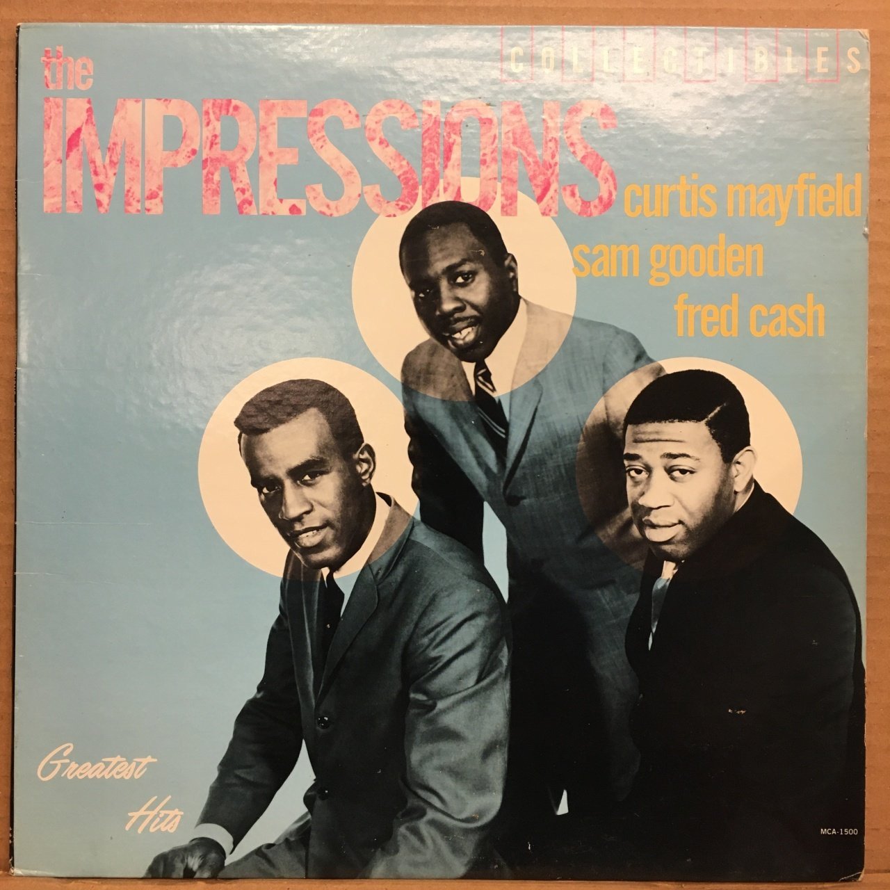 THE IMPRESSIONS (CURTIS MAYFIELD, SAM GOODEN, FRED CASH) - GREATEST HITS 1982 2.EL PLAK