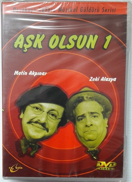 AŞK OLSUN 1 DEVEKUŞU KABARE - ZEKİ ALASYA - METİN AKPINAR - DVD SIFIR