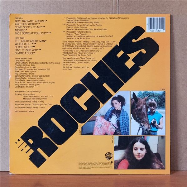 THE ROCHES – ANOTHER WORLD (1985) - LP 2.EL PLAK