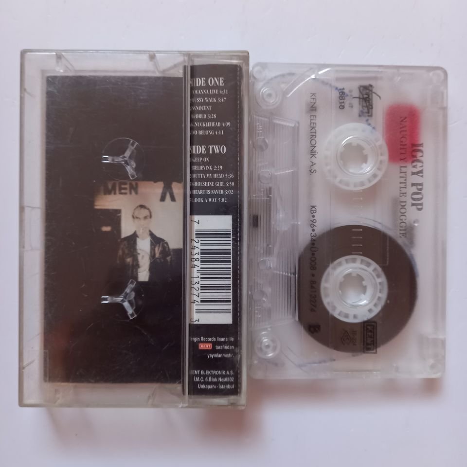 IGGY POP - NAUGHTY LITTLE DOGGIE (1996) - KASET 2.EL