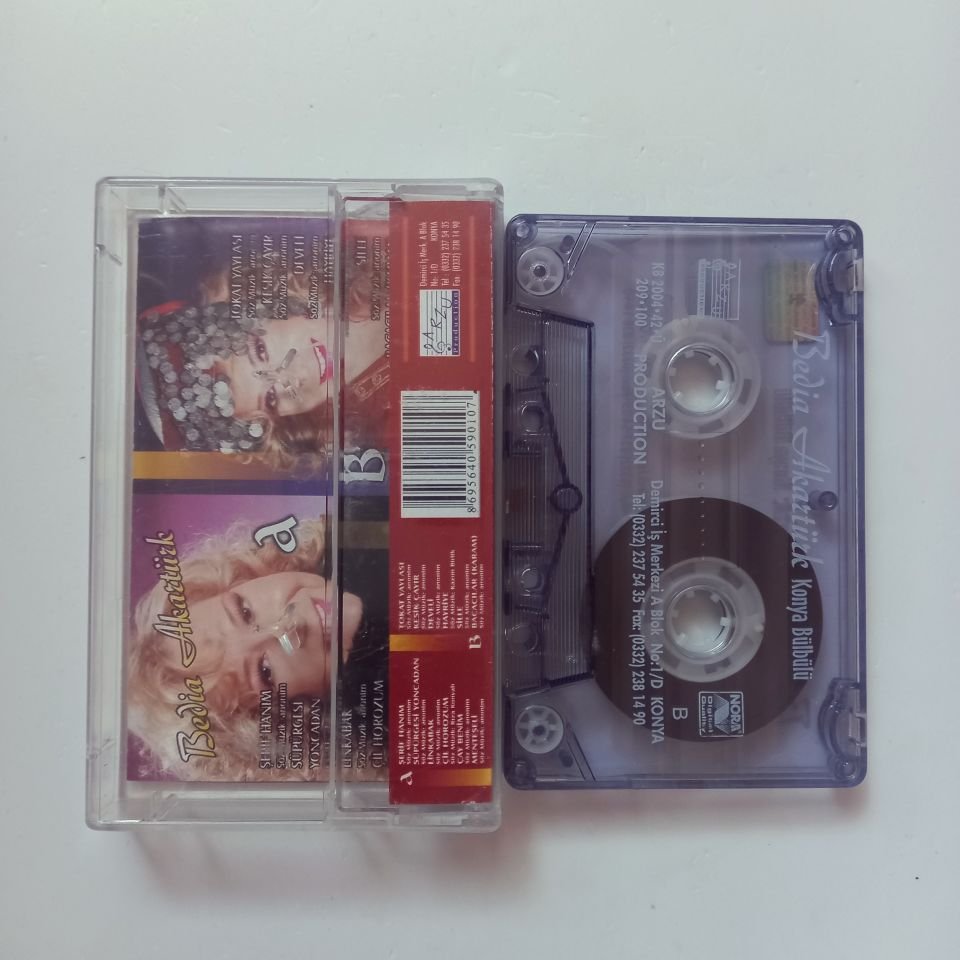 BEDİA AKARTÜRK - KONYA BÜLBÜLÜ (2004) - KASET 2.EL