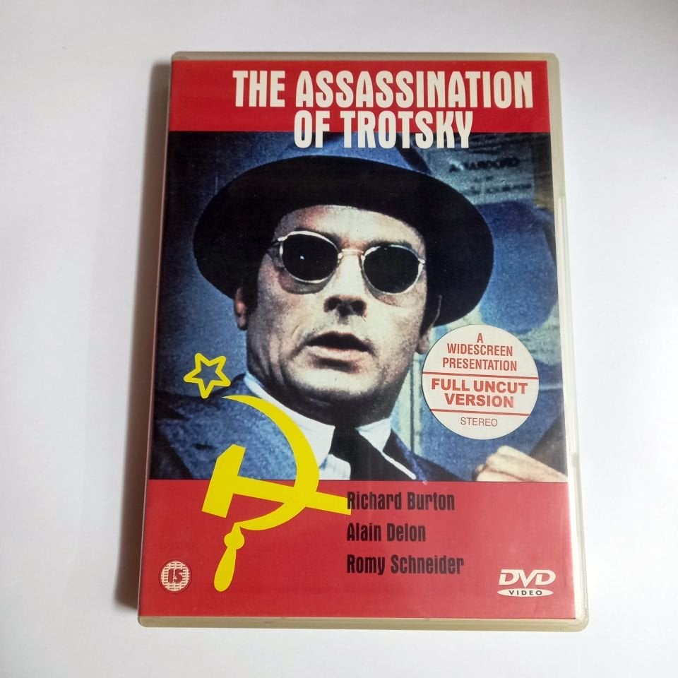 THE ASSASINATION OF TROTSKY - RICHARD BURTON, ALAIN DELON, ROMY SCHNEIDER, YÖN.: JOSEPH LOSEY - DVD 2.EL TÜRKÇE ALTYAZI YOKTUR