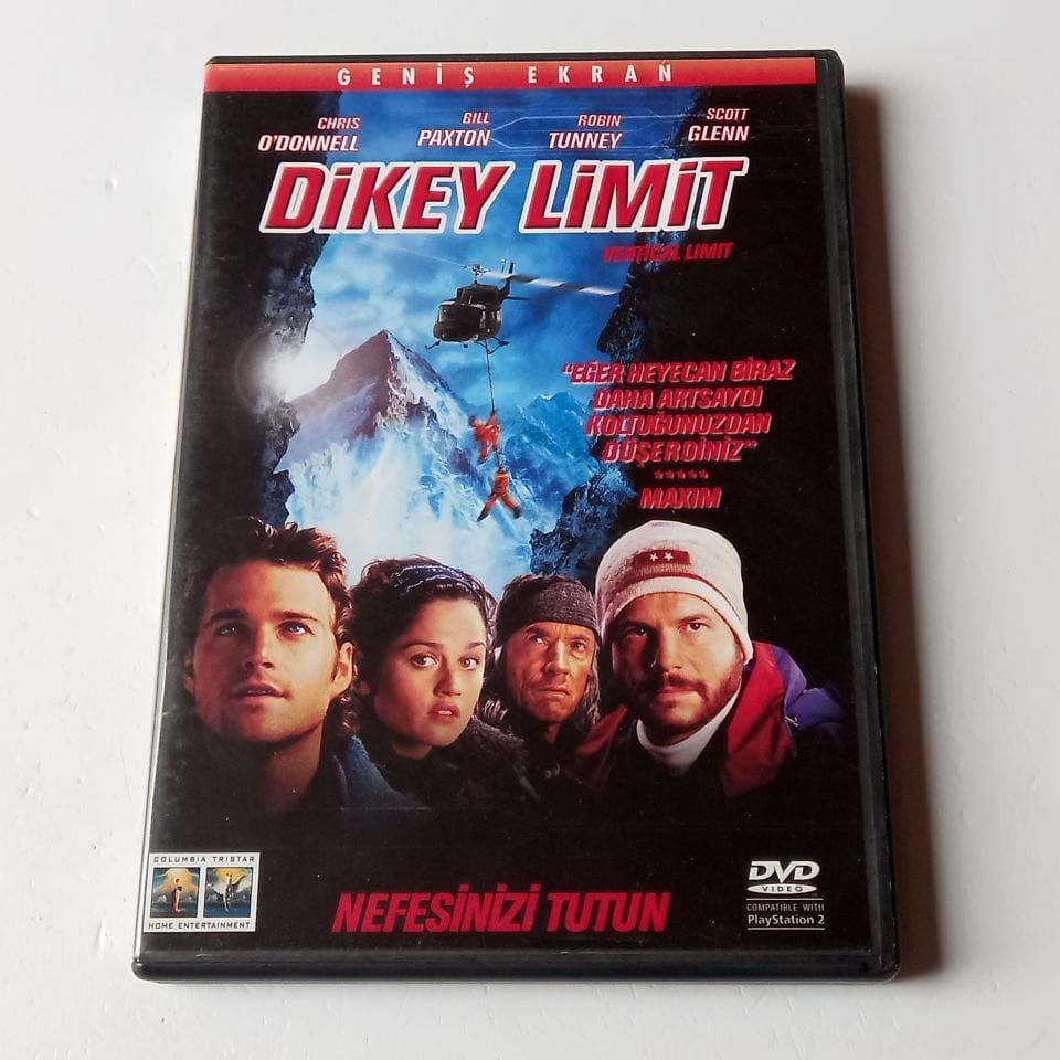 DİKEY LİMİT / VERTICAL LIMIT - CHRIS O'DONNELL, BILL PAXTON, ROBIN TUNNEY, SCOTT GLENN - YÖN.: MARTIN CAMPBELL - DVD 2.EL