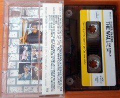 ROGER WATERS - THE WALL LIVE IN BERLIN VOL ONE (1990) PLAKSAN CASSETTE MADE IN TURKEY ''USED'' PAPER LABEL