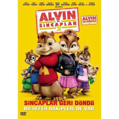 ALVIN VE SİNCAPLAR 2 - ALVIN AND THE CHIPMUNKS 2 - ANİMASYON - DVD 2.EL