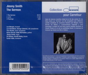 JIMMY SMITH - THE SERMON (1959) BLUE NOTE CD SIFIR