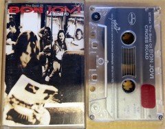 BON JOVI - CROSS ROAD CASSETTE 1994 TRANSPARENT BLACK YONCA MADE IN TURKEY ''USED''