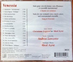 ABED AZRIE - VENESSIA (2000) L'EMPREIENTE DIGITALE / MADE IN FRANCE CD SIFIR