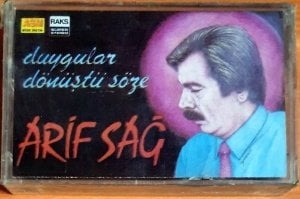 ARİF SAĞ - DUYGULAR DÖNÜŞTÜ SÖZE (1990) - KASET ASM MÜZİK SIFIR