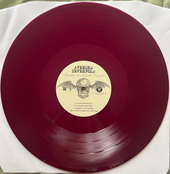 AVENGED SEVENFOLD - SOUNDING THE SEVENTH TRUMPET (2001) - 2LP PURPLE COLOURED REISSUE SIFIR PLAK