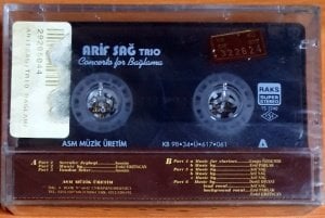 ARİF SAĞ TRIO - CONCERTO FOR BAĞLAMA (1998) - KASET ASM MÜZİK SIFIR