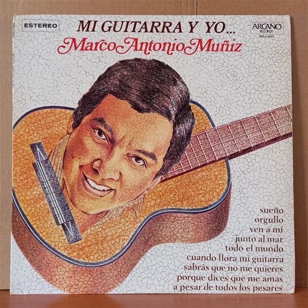 MARCO ANTONIO MUNIZ – MI GUITARRA Y YO (1977) - LP 2.EL PLAK