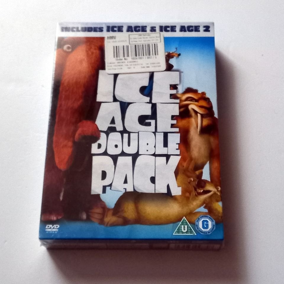 ICE AGE DOUBLE PACK / ICE AGE & ICE AGE 2 - 2DVD SLIPCASE 2. BÖLGE TÜRKÇE ALTYAZI YOKTUR AMBALAJINDA SIFIR