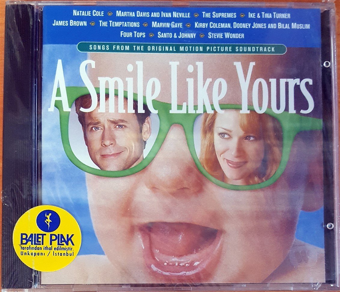 A SMILE LIKE YOURS OST / NATALIE COLE JAMES BROWN MAVIN GAYE STEVIE WONDER TINA TURNER (1997) CD SIFIR