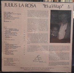 JULIUS LA ROSA - IT'S A WRAP (1984) - DÖNEM BASKISI SIFIR PLAK