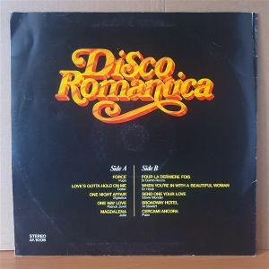 DISCO ROMANTICA VOLUME 1 / PUPO, DOLLAR, STYLISTICS, JULIE, DR. HOOK, STEVIE WONDER, AL STEWART - LP YERLİ BASKI 2.EL PLAK