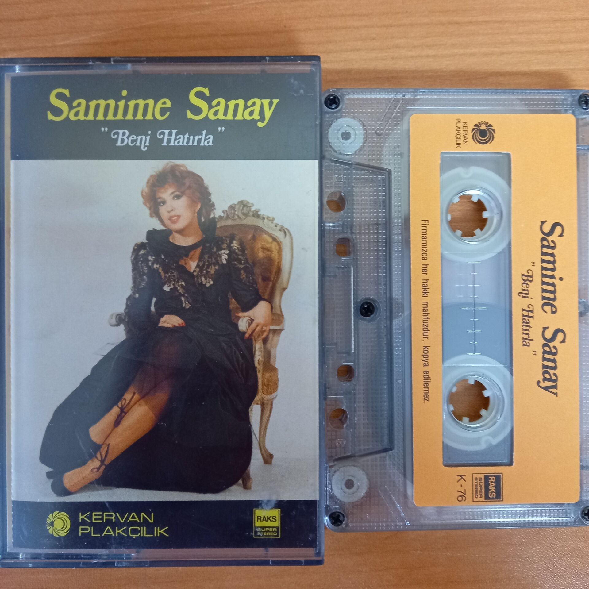SAMİME SANAY - BENİ HATIRLA - KASET 2. EL