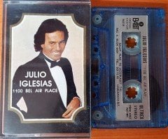 JULIO IGLESIAS - 1100 BEL AIR PLACE (1984) BALET CASSETTE MADE IN TURKEY ''USED'' PAPER LABEL