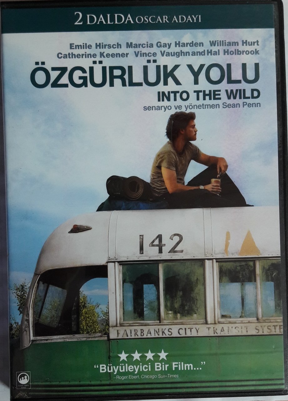 INTO THE WILD - ÖZGÜRLÜK YOLU - EMILE HIRSCH - MARCIA GAY DARDEN - WILLIAM HURT - SEAN PENN - DVD 2.EL