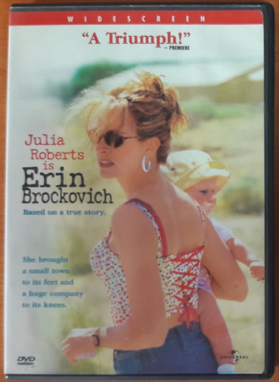 ERIN BROCKOVICH - JULIA ROBERTS - DVD 2.EL 1. BÖLGE TR ALTYAZI YOKTUR