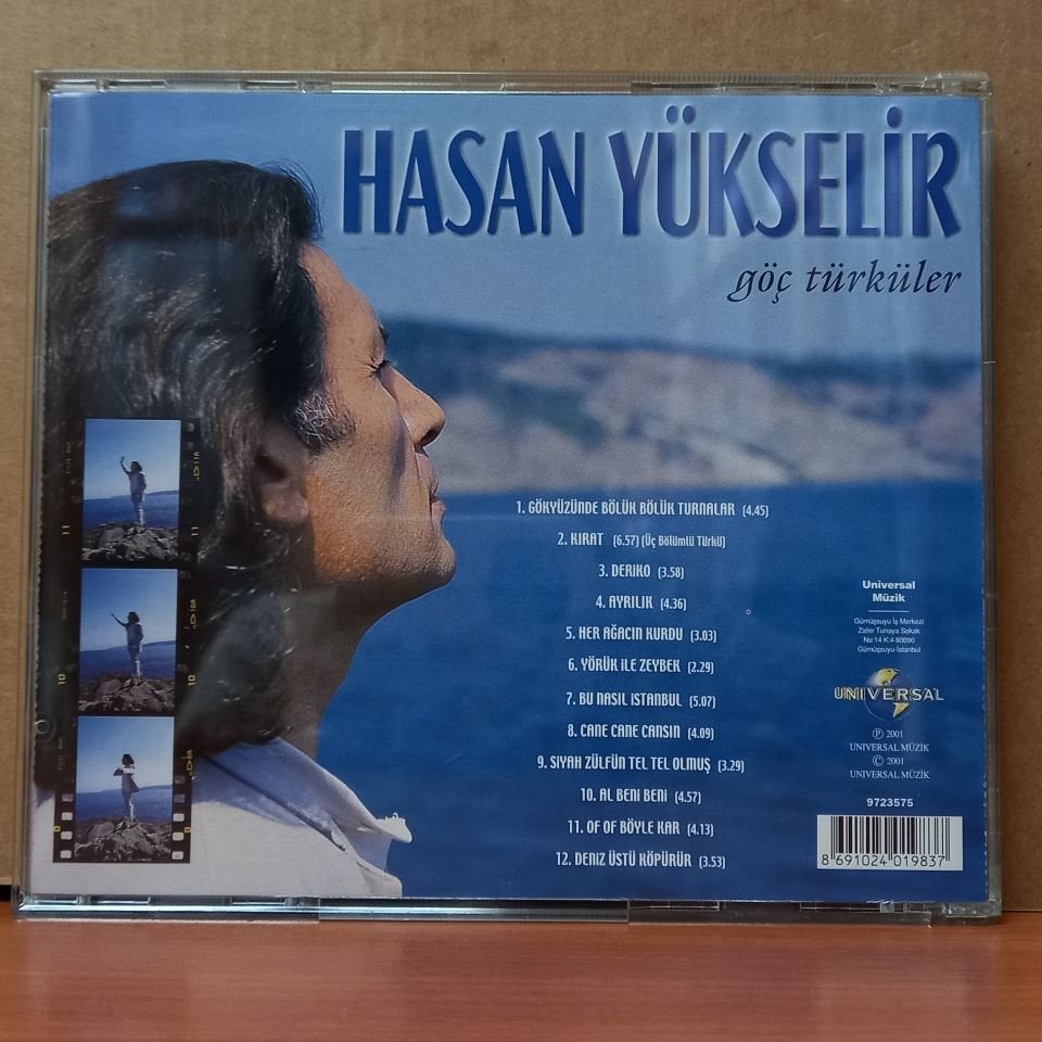 HASAN YÜKSELİR - GÖÇ TÜRKÜLER (2001) - CD 2.EL