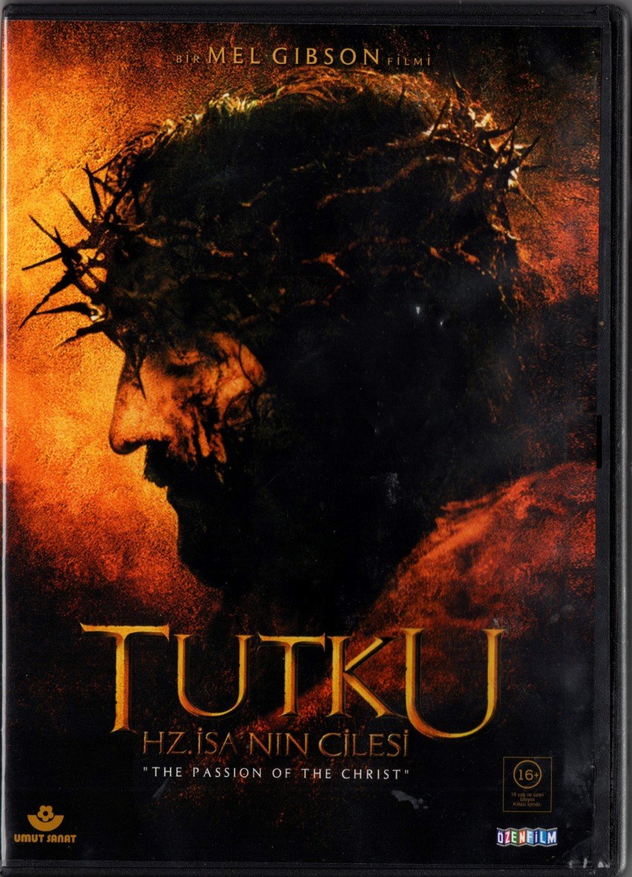TUTKU HZ.İSA'NIN ÇİLESİ - THE PASSION OF THE CHRIST - MEL GIBSON - DVD SIFIR