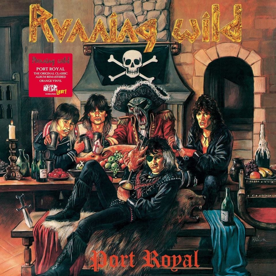 RUNNING WILD - PORT ROYAL (1988) - LP 180GR 2017 BLACK VINYL EDITION SIFIR PLAK