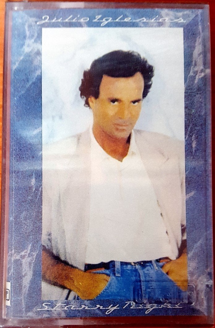 JULIO IGLESIAS - STARRY NIGHT (1990) UZELLI CASSETTE MADE IN TURKEY ''NEW''