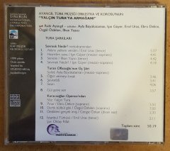 YALÇIN TURA ŞARKILARI - AYANGİL TÜRK MÜZİĞİ ORK. & KOROSU (1999) - CD 2.EL