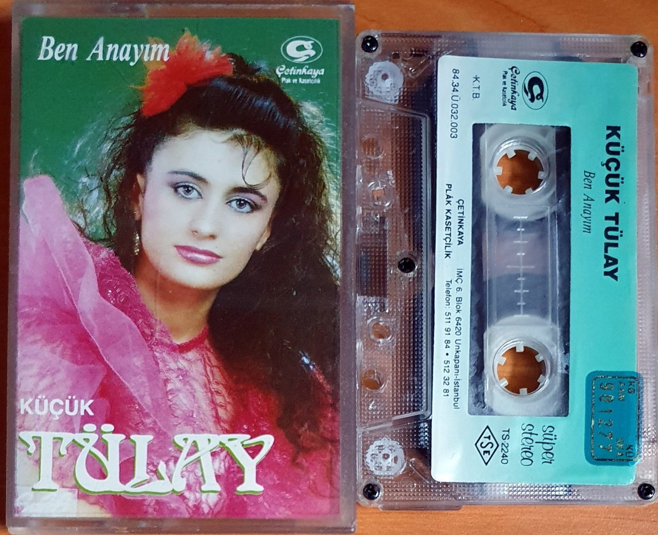 KÜÇÜK TÜLAY - BEN ANAYIM (1984) - KASET ÇETİNKAYA 2.EL