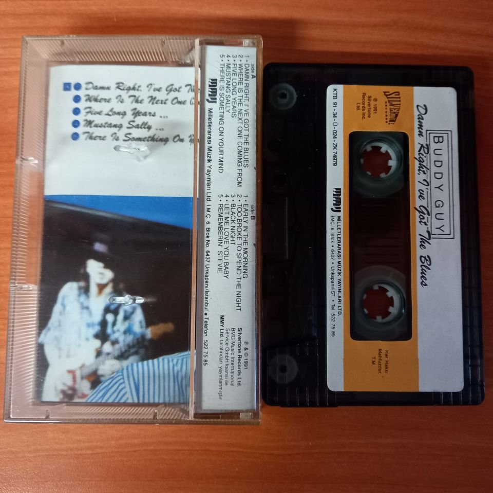 BUDDY GUY - DAMN RIGHT, I'VE GOT THE BLUES (1991) - KASET 2.EL